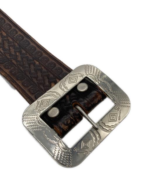ATLAST & CO（アットラスト）ATLAST & CO (アットラスト) ace western belt ブラウン サイズ:３３の古着・服飾アイテム