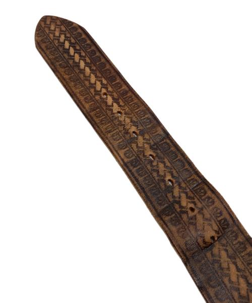 ATLAST & CO（アットラスト）ATLAST & CO (アットラスト) ace western belt ブラウン サイズ:３３の古着・服飾アイテム