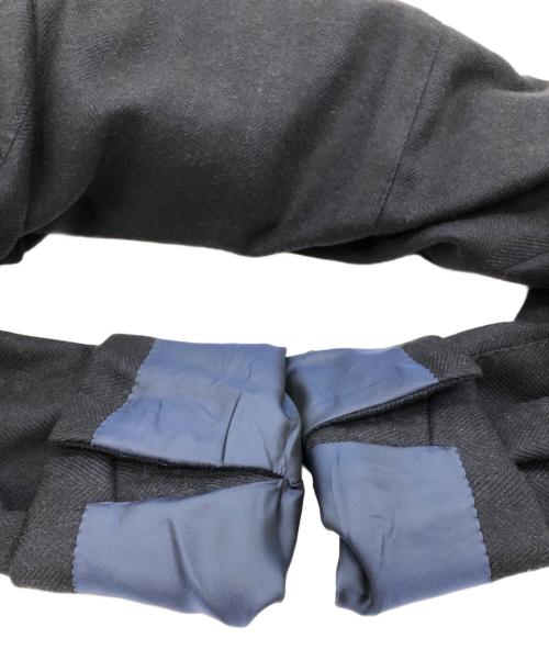 Brilla per il gusto（ブリッラ ペル イルグースト）Brilla per il gusto (ブリッラ ペル イルグースト) シルクキャメルテーラードジャケット ネイビー サイズ:SIZE 50の古着・服飾アイテム