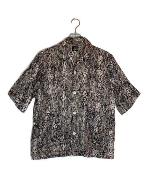 Needles（ニードルズ）Needles (ニードルズ) Cabana Shirt - Python Pt グレー サイズ:SIZE Mの古着・服飾アイテム