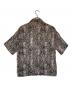 Needles (ニードルズ) Cabana Shirt - Python Pt グレー サイズ:SIZE M：8000円