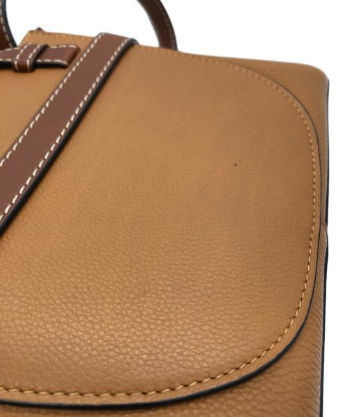 LOEWE（ロエベ）LOEWE (ロエベ) GATE TOP HANDLE MINI BAG ブラウンの古着・服飾アイテム