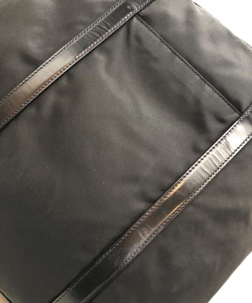 PRADA（プラダ）PRADA (プラダ) 三角プレートナイロンハンドバッグ ブラックの古着・服飾アイテム