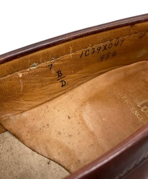 Alden（オールデン）ALDEN (オールデン) コインローファー ブラウン サイズ:７Dの古着・服飾アイテム