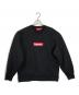 Supreme（シュプリーム）の古着「BOX LOGO CREWNECK」｜ブラック