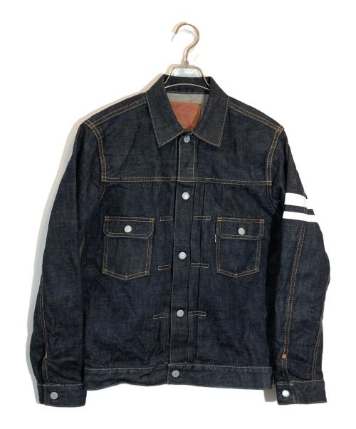 MOMOTARO JEANS（桃太郎ジーンズ）MOMOTARO JEANS (桃太郎ジーンズ) 出陣 2nd ダブルポケット ジャケット インディゴ サイズ:SIZE 40の古着・服飾アイテム