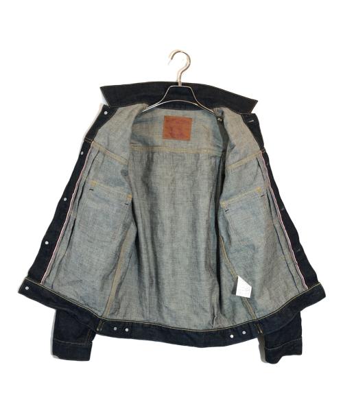 MOMOTARO JEANS（桃太郎ジーンズ）MOMOTARO JEANS (桃太郎ジーンズ) 出陣 2nd ダブルポケット ジャケット インディゴ サイズ:SIZE 40の古着・服飾アイテム