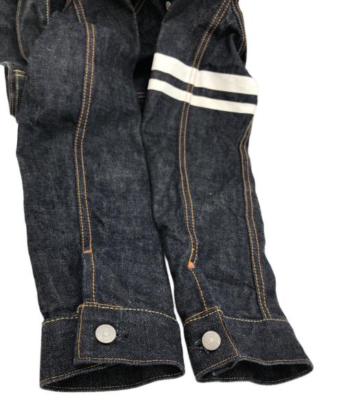 MOMOTARO JEANS（桃太郎ジーンズ）MOMOTARO JEANS (桃太郎ジーンズ) 出陣 2nd ダブルポケット ジャケット インディゴ サイズ:SIZE 40の古着・服飾アイテム