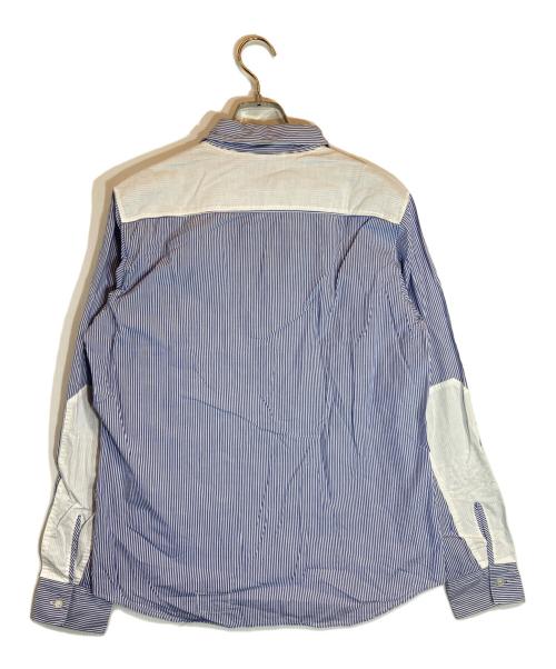UNDERCOVER（アンダーカバー）UNDERCOVER (アンダーカバー) assemble a.k.a. AFFA (アッセンブル エーケーエー エーエフエ) 切替シャツ ブルー サイズ:Mの古着・服飾アイテム