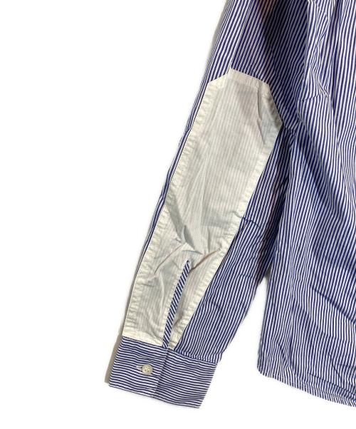 UNDERCOVER（アンダーカバー）UNDERCOVER (アンダーカバー) assemble a.k.a. AFFA (アッセンブル エーケーエー エーエフエ) 切替シャツ ブルー サイズ:Mの古着・服飾アイテム