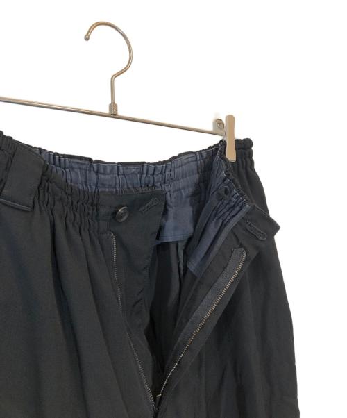 Yohji Yamamoto pour homme（ヨウジヤマモト プールオム）Yohji Yamamoto pour homme (ヨウジヤマモト プールオム) Ball Fastener Pants ブラック サイズ:SIZE 3の古着・服飾アイテム