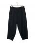 Yohji Yamamoto pour homme（ヨウジヤマモト プールオム）の古着「Ball Fastener Pants」｜ブラック