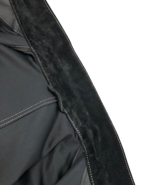 H BEAUTY&YOUTH（エイチ ビューティー&ユース）H BEAUTY&YOUTH (エイチ ビューティー&ユース) SUEDE LABOR COVER ALL ブラック サイズ:SIZE Lの古着・服飾アイテム