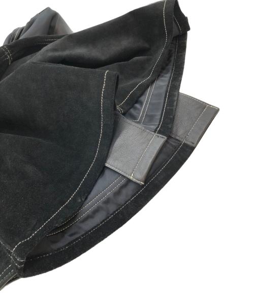 H BEAUTY&YOUTH（エイチ ビューティー&ユース）H BEAUTY&YOUTH (エイチ ビューティー&ユース) SUEDE LABOR COVER ALL ブラック サイズ:SIZE Lの古着・服飾アイテム