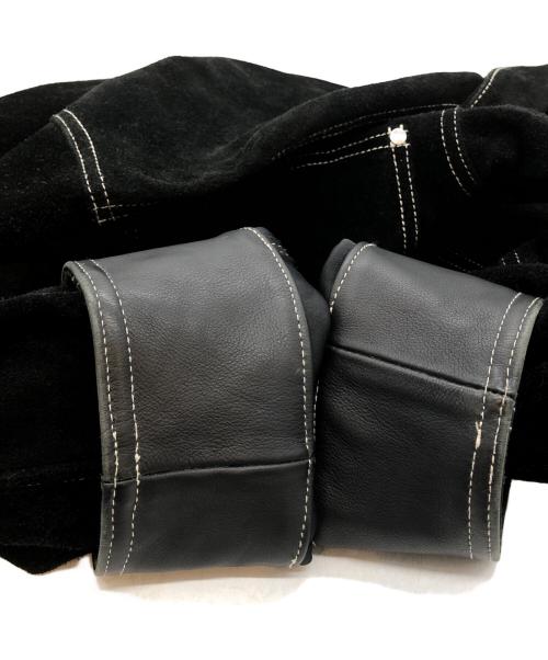 H BEAUTY&YOUTH（エイチ ビューティー&ユース）H BEAUTY&YOUTH (エイチ ビューティー&ユース) SUEDE LABOR COVER ALL ブラック サイズ:SIZE Lの古着・服飾アイテム