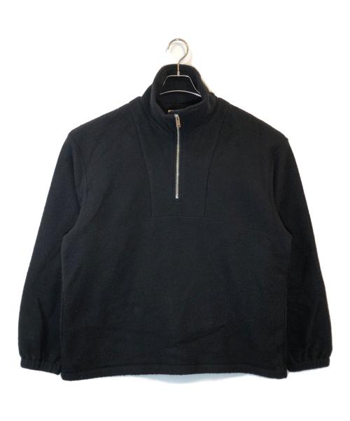 YOKE（ヨーク）YOKE (ヨーク) Wool Fleece Half Zip Pullover（ウールフリースハーフジッププルオーバー） ブラック サイズ:3の古着・服飾アイテム