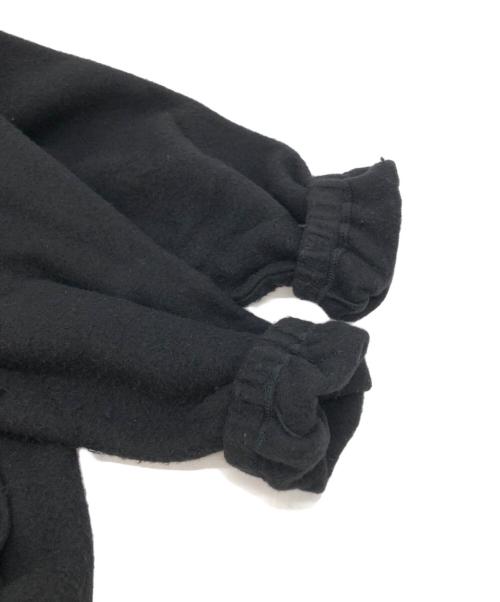 YOKE（ヨーク）YOKE (ヨーク) Wool Fleece Half Zip Pullover（ウールフリースハーフジッププルオーバー） ブラック サイズ:3の古着・服飾アイテム
