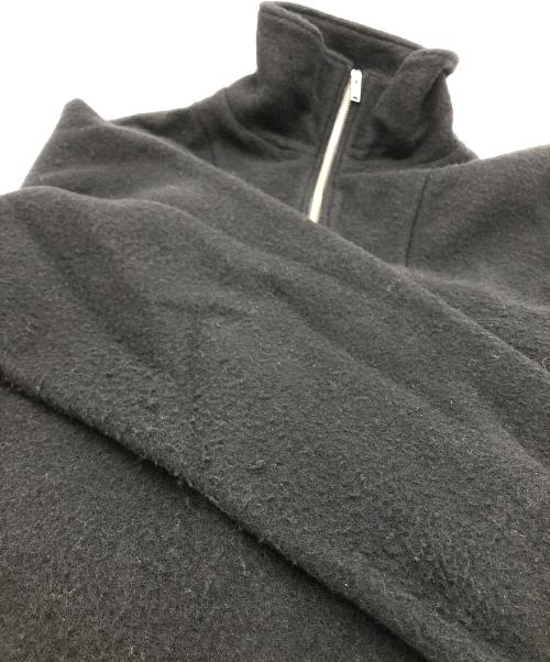 YOKE（ヨーク）YOKE (ヨーク) Wool Fleece Half Zip Pullover（ウールフリースハーフジッププルオーバー） ブラック サイズ:3の古着・服飾アイテム