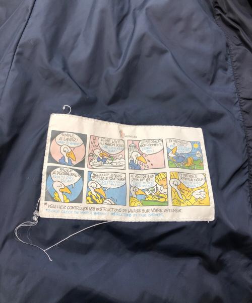 MONCLER（モンクレール）MONCLER (モンクレール) ダウンコート ネイビー サイズ:1の古着・服飾アイテム