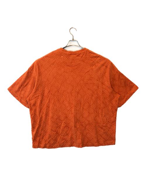 TIGHTBOOTH PRODUCTION（タイトブースプロダクション）TIGHTBOOTH PRODUCTION (タイトブースプロダクション) CHECKER PLATE S/S T-SHIRT オレンジ サイズ:XLの古着・服飾アイテム