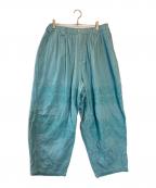 TIGHTBOOTH PRODUCTIONタイトブースプロダクション）の古着「DIAMOND BALLOON PANTS」｜ブルー