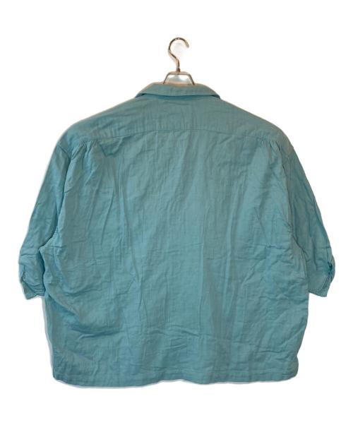 TIGHTBOOTH PRODUCTION（タイトブースプロダクション）TIGHTBOOTH PRODUCTION (タイトブースプロダクション) DIAMOND ROLL-UP SHIRT ブルー サイズ:Lの古着・服飾アイテム