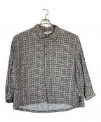 TIGHTBOOTH PRODUCTIONタイトブースプロダクション）の古着「総柄シャツ」｜グレー