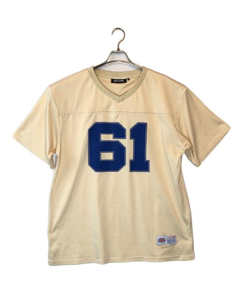 FUCKING AWESOME（ファッキンオーサム）Fucking Awesome (ファッキンオーサム) Stamp Practice Jersey ベージュ サイズ:SIZE 2Xの古着・服飾アイテム