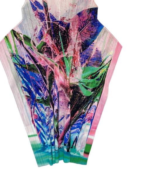 PLEATS PLEASE（プリーツプリーズ）PLEATS PLEASE (プリーツプリーズ) プリーツワンピース マルチカラー サイズ:SIZE 3の古着・服飾アイテム