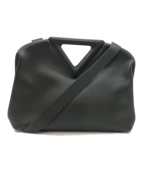 BOTTEGA VENETA（ボッテガベネタ）BOTTEGA VENETA (ボッテガベネタ) ザ・トライアングル 2WAYショルダーバッグ カーキの古着・服飾アイテム