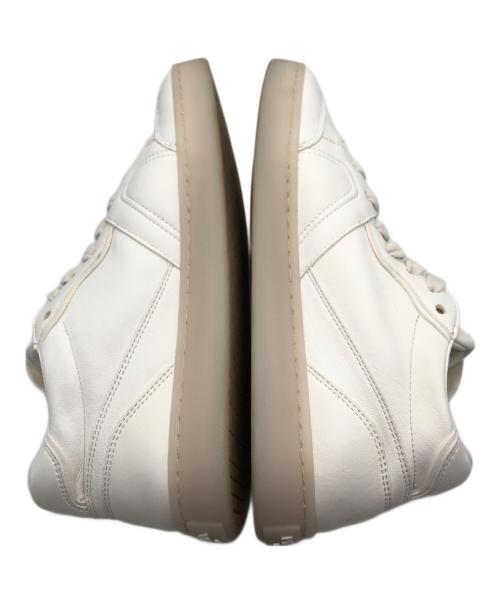 PRADA（プラダ）PRADA (プラダ) ナッパレザー スニーカー ホワイト サイズ:37 1/2の古着・服飾アイテム