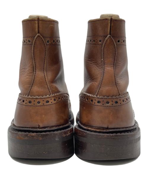 Tricker's（トリッカーズ）Tricker's (トリッカーズ) ウィングチップブーツ ブラウン サイズ:8Tの古着・服飾アイテム