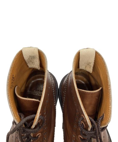Tricker's（トリッカーズ）Tricker's (トリッカーズ) ウィングチップブーツ ブラウン サイズ:8Tの古着・服飾アイテム