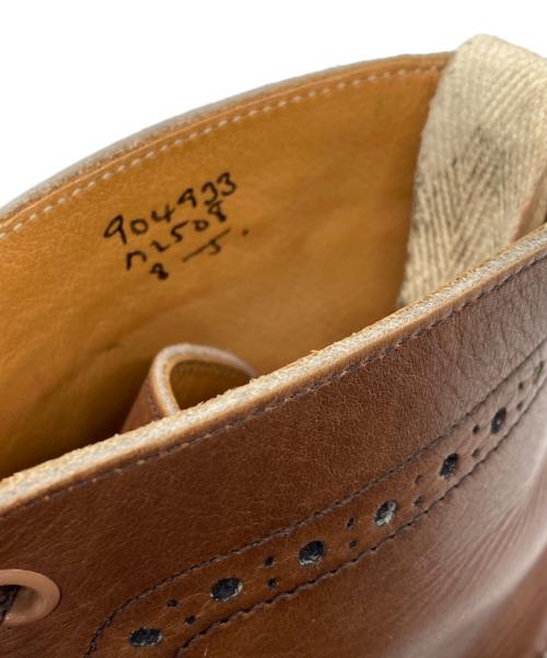 Tricker's（トリッカーズ）Tricker's (トリッカーズ) ウィングチップブーツ ブラウン サイズ:8Tの古着・服飾アイテム