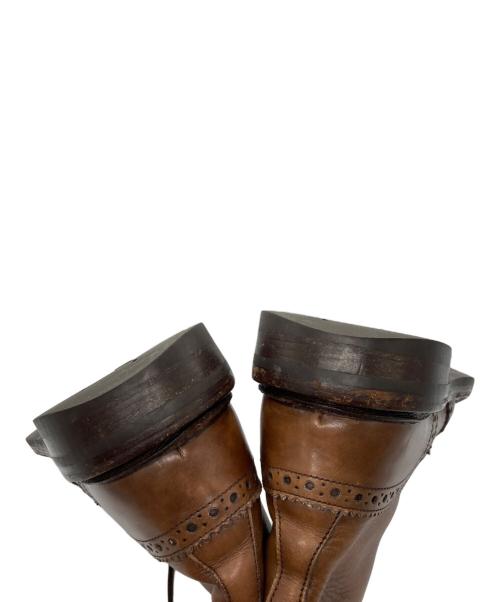 Tricker's（トリッカーズ）Tricker's (トリッカーズ) ウィングチップブーツ ブラウン サイズ:8Tの古着・服飾アイテム
