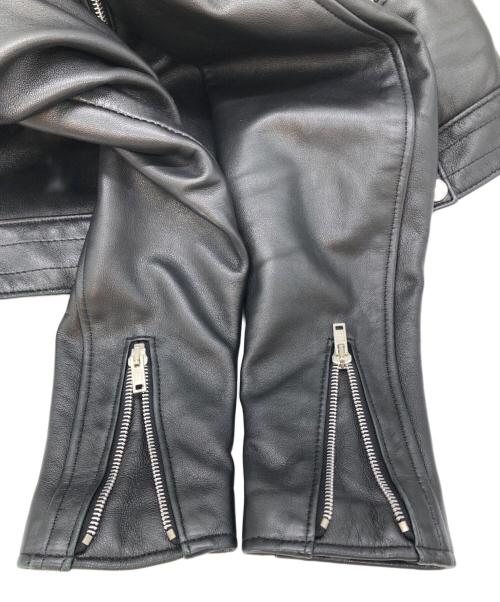 JAMES GROSE（ジェームスグロース）JAMES GROSE (ジェームスグロース) ライダースジャケット ブラック サイズ:8の古着・服飾アイテム