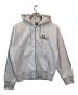 stussy（ステューシー）の古着「STUSSY INTERNATIONAL ZIP HOODIE」｜グレー