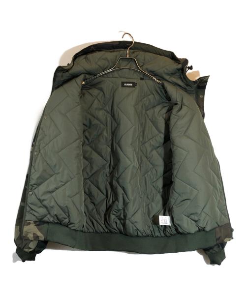 X-LARGE（エクストララージ）X-LARGE (エクストララージ) NYLON PUFFER JACKET オリーブ サイズ:SIZE Lの古着・服飾アイテム