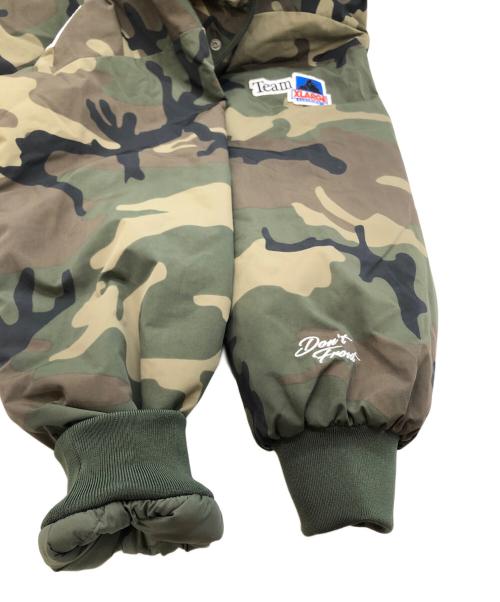 X-LARGE（エクストララージ）X-LARGE (エクストララージ) NYLON PUFFER JACKET オリーブ サイズ:SIZE Lの古着・服飾アイテム