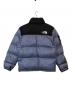 THE NORTH FACE (ザ ノース フェイス) Supreme (シュプリーム) STUDDED NUPTSE JACKET ブラック×ブルー サイズ:Ｍ：40000円