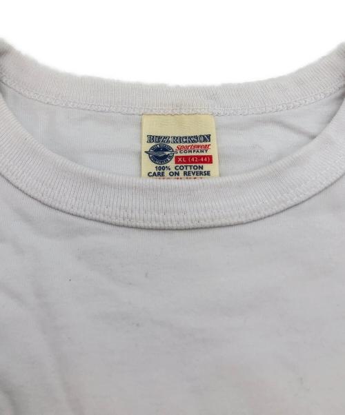 BUZZ RICKSON'S（バズリクソンズ）Buzz Rickson's (バズリクソンズ) PEANUTS (ピーナッツ) プリントTシャツ ホワイト サイズ:SIZE XLの古着・服飾アイテム