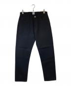 New Manualニュー・マニュアル）の古着「＃010 LV SUPER SLIM JEANS」｜ブラック