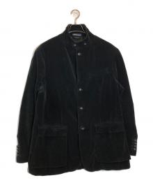 POLO RALPH LAUREN（ポロ・ラルフローレン）の古着「クルミボタンコーデュロイジャケット」｜ブラック