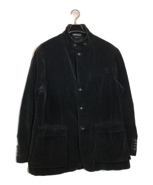 POLO RALPH LAUREN（ポロ・ラルフローレン）POLO RALPH LAUREN (ポロ・ラルフローレン) クルミボタンコーデュロイジャケット ブラック サイズ:Lの古着・服飾アイテム