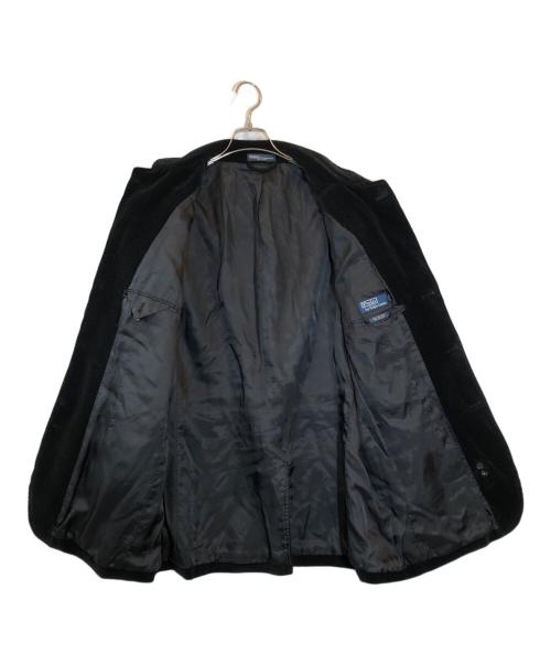 POLO RALPH LAUREN（ポロ・ラルフローレン）POLO RALPH LAUREN (ポロ・ラルフローレン) クルミボタンコーデュロイジャケット ブラック サイズ:Lの古着・服飾アイテム