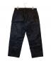 S.W.U.N (エスダブリューユーエヌ) Double Knee Paisley Denim Pants（ダブルニー ペイズリー デニムパンツ) ブラック サイズ:ＸＬ：24000円