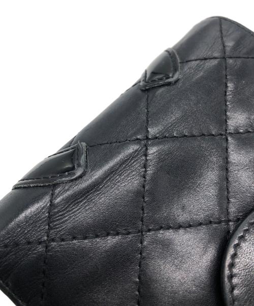 CHANEL（シャネル）CHANEL (シャネル) カンボンライン がま口財布 ブラック サイズ:下記参照の古着・服飾アイテム