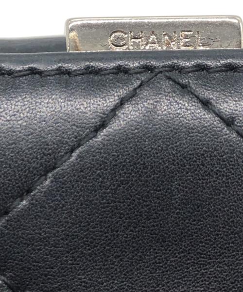 CHANEL（シャネル）CHANEL (シャネル) カンボンライン がま口財布 ブラック サイズ:下記参照の古着・服飾アイテム