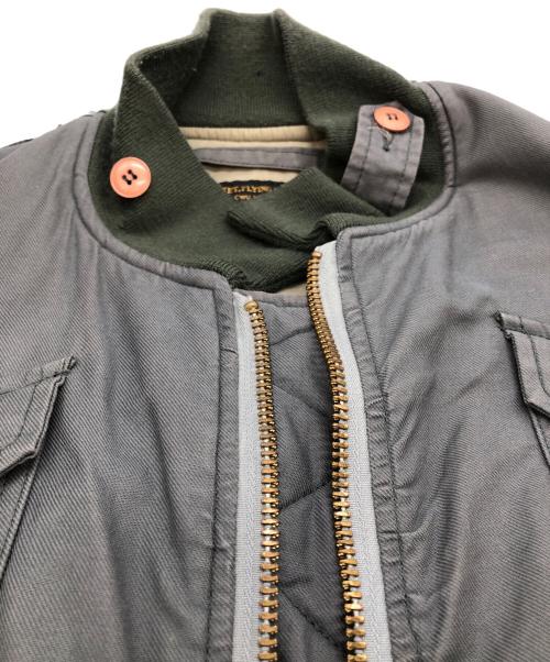 HOUSTON（ヒューストン）HOUSTON (ヒューストン) TYPE  CWU フライトジャケット カーキ サイズ:不明の古着・服飾アイテム