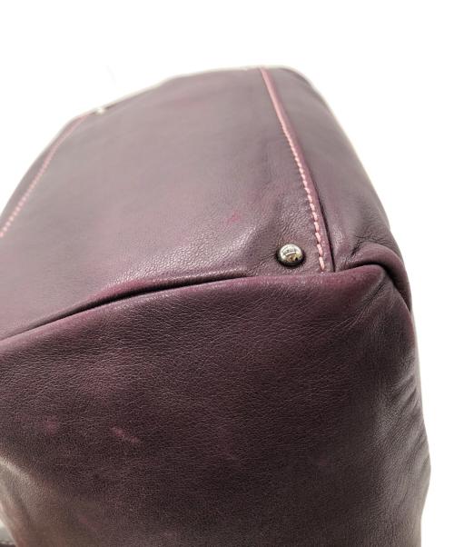 CHANEL（シャネル）CHANEL (シャネル) ラムスキンチェーンショルダーバッグ パープルの古着・服飾アイテム